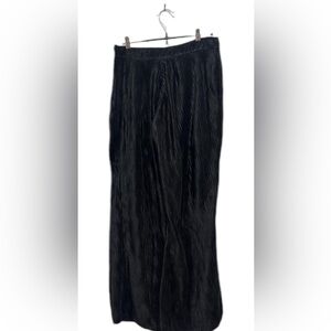 Gianni Bini Joni plisse elastic waistband coordinating pants size XL women’s